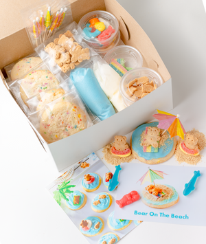 Bear on The Beach Cookie Decorating Kit